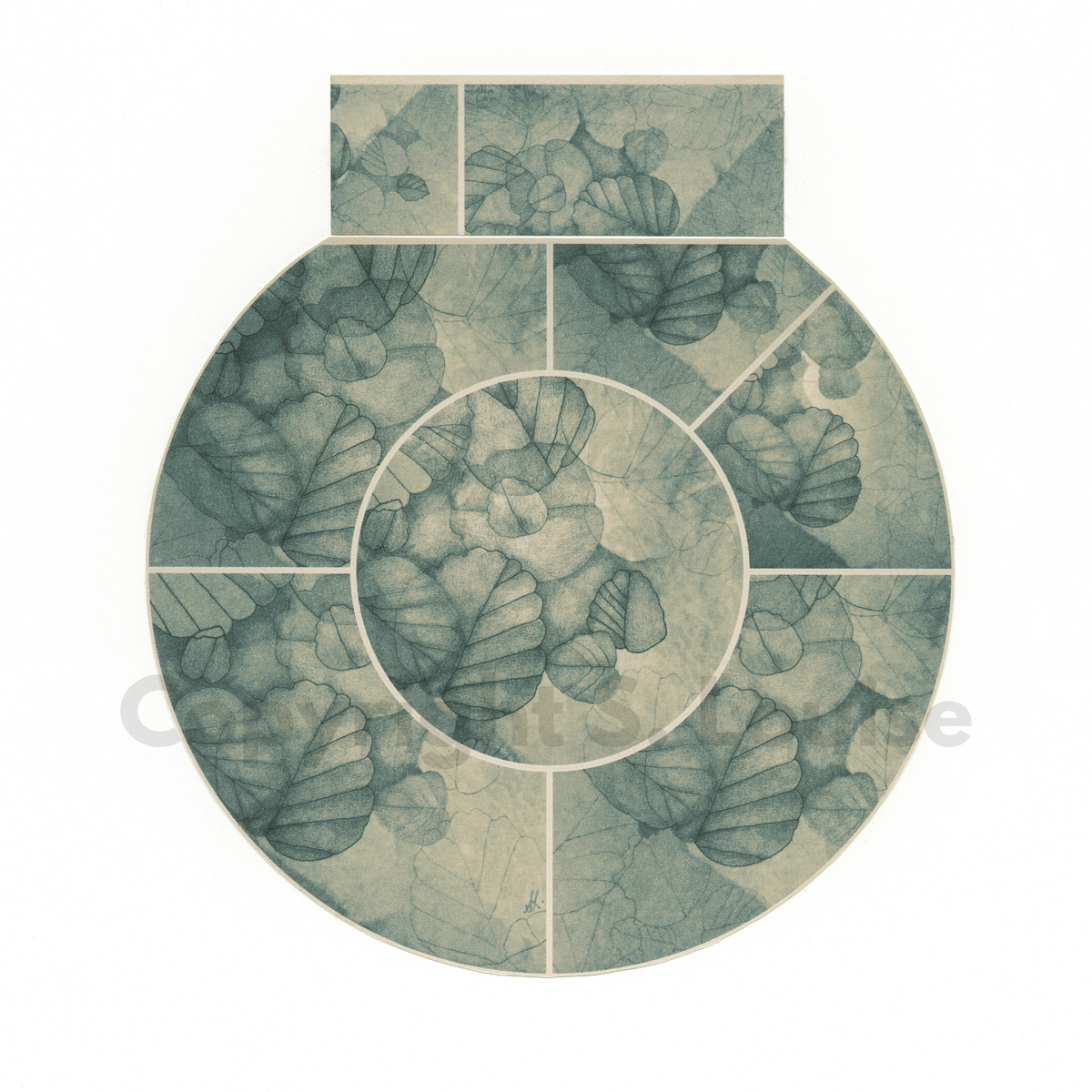 Nothofagus gunnii no. 1 - original fine art by S. Louise