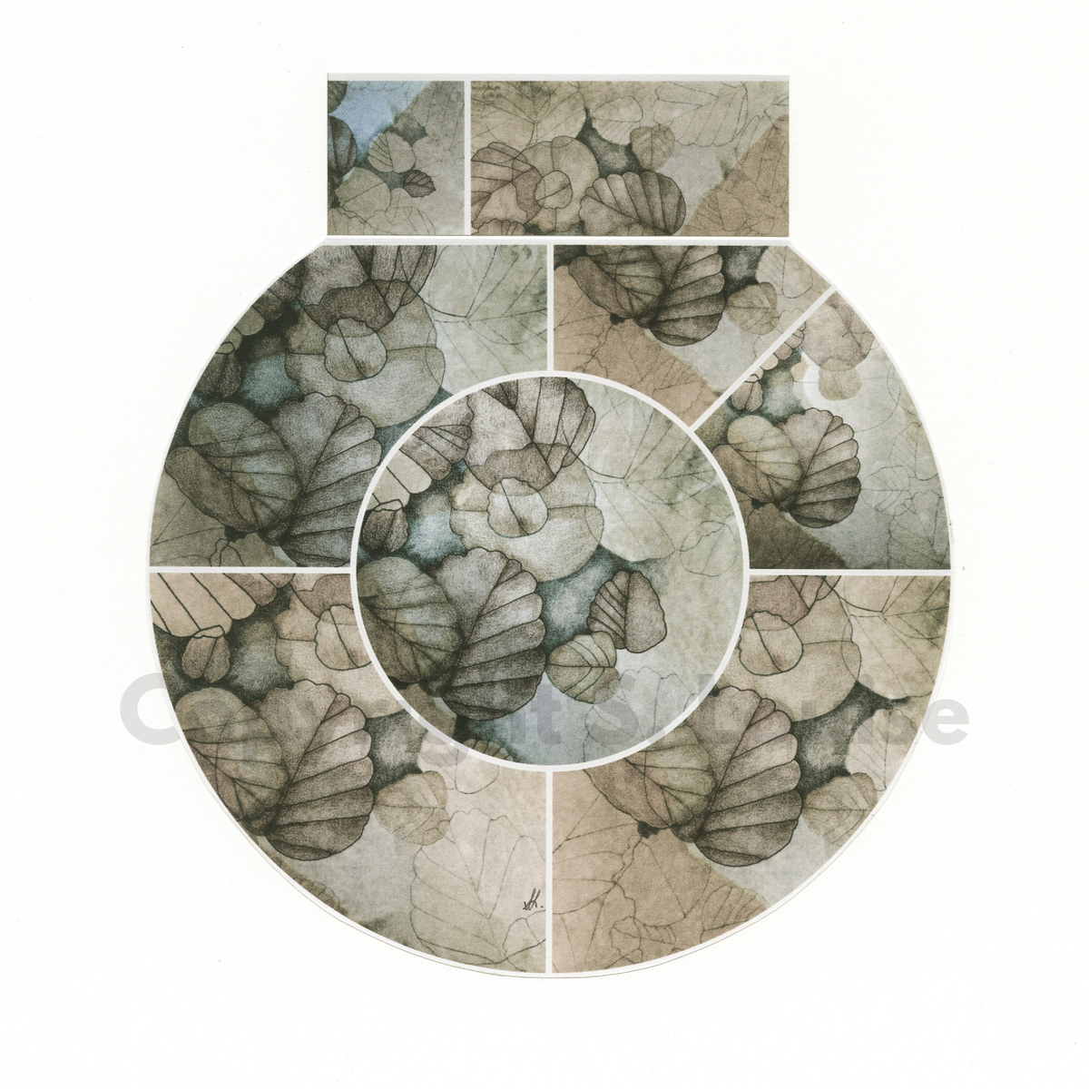 Nothofagus Gunnii no. 3 - original fine art by S. Louise